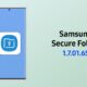 samsung secure folder app update