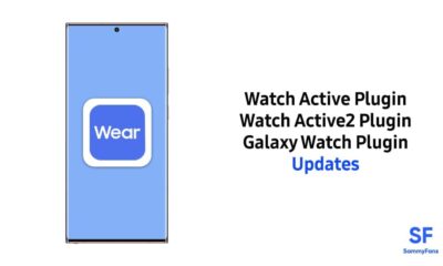 Samsung Galaxy Watch Active plugin updates