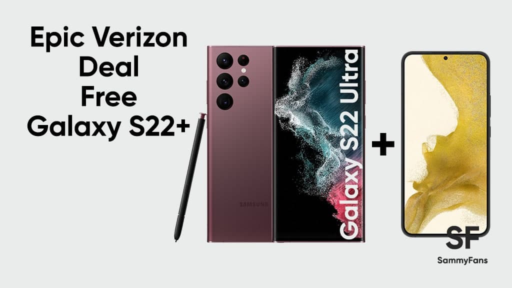 Galaxy S22 Ultra Verizon deal