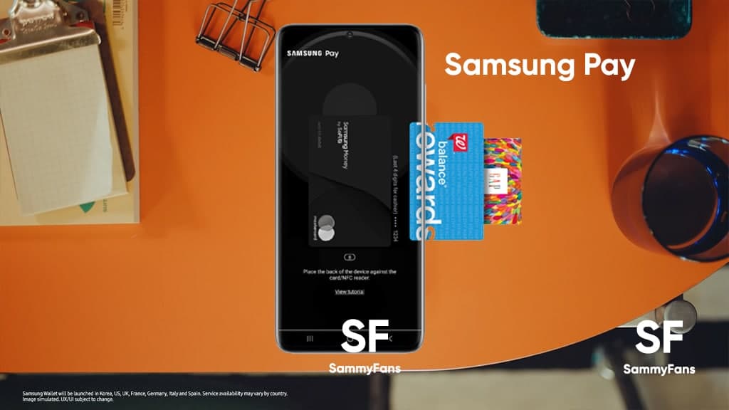 One UI 4.1 Samsung Pay