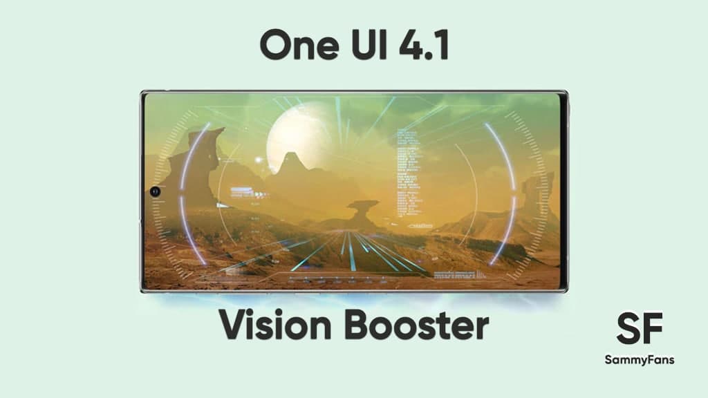One UI 4.1 Vision Booster