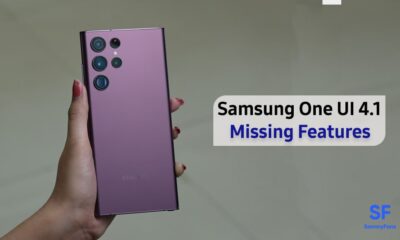 SAMSUNG ONE UI 4.1 MISSING FEATURES