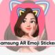 Samsung AR Emoji stickers update