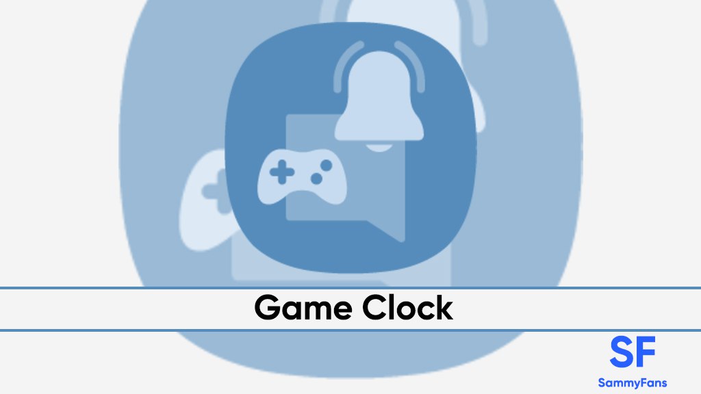 Samsung Game Clock