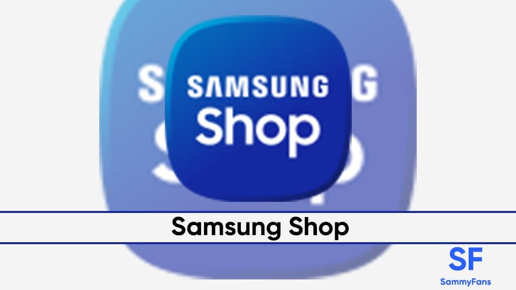 Samsung Shop update