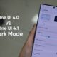 One UI 4 Dark Mode