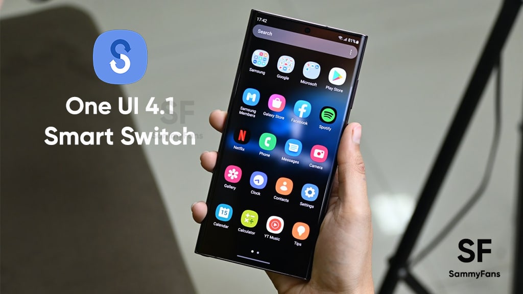 Samsung One UI 4.1 Smart Switch