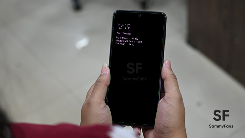Samsung One UI 4.1 display flickering issue
