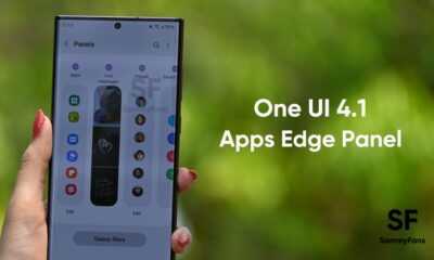 Samsung One UI 4.1 Apps Edge Panel