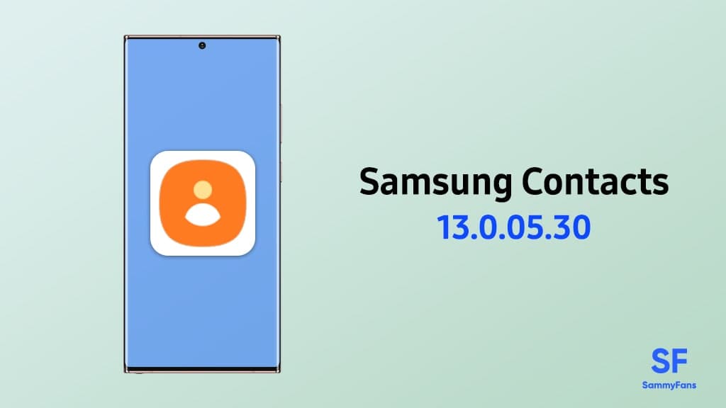 samsung contacts update