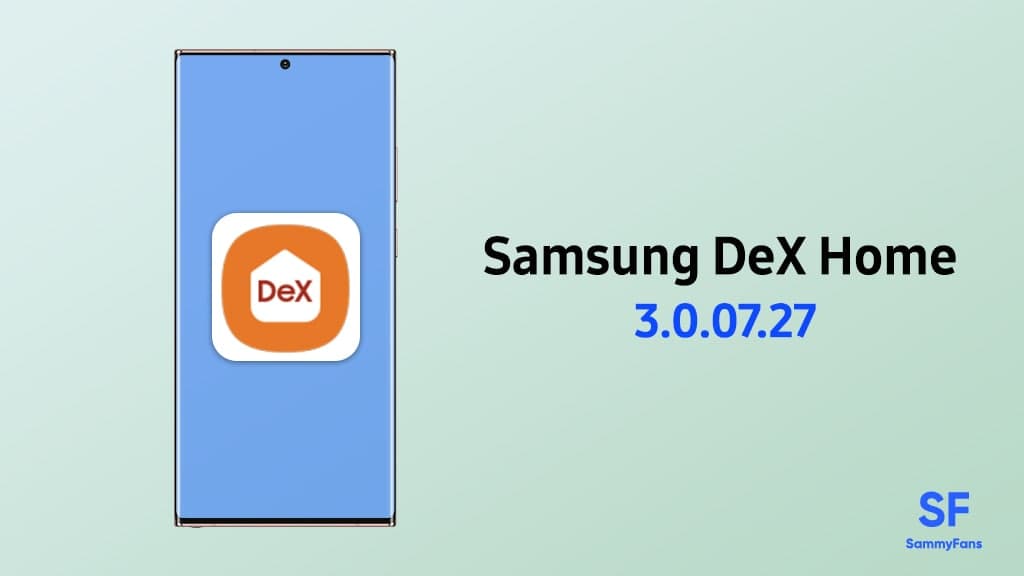 samsung dex home 3.0.07.27
