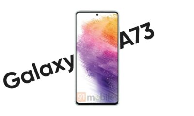 Samsung Galaxy A73 Press render