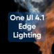 Samsung One UI 4.1 Edge Lighting