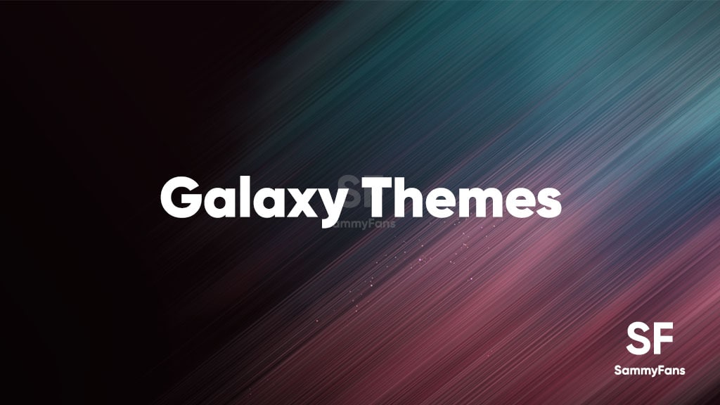 Samsung One UI 4.1 Galaxy Themes