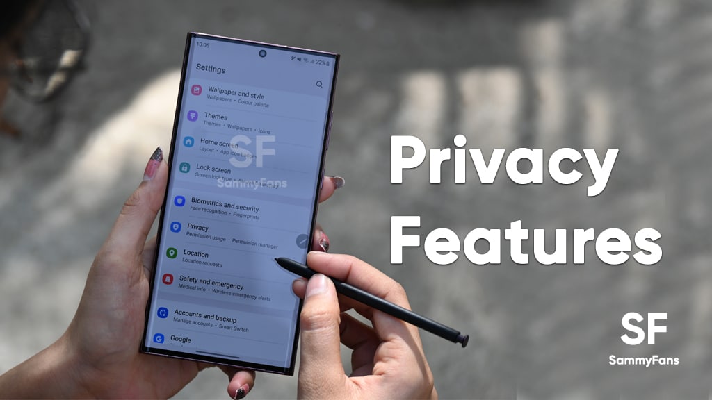One UI 4.1 Privacy Feature