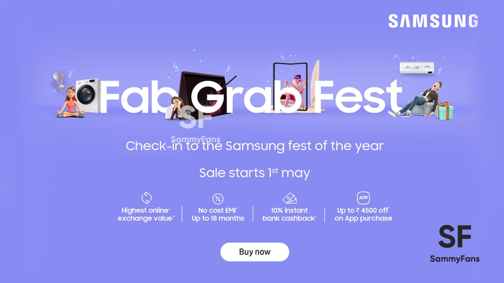 Samsung India Fab Grab Fest