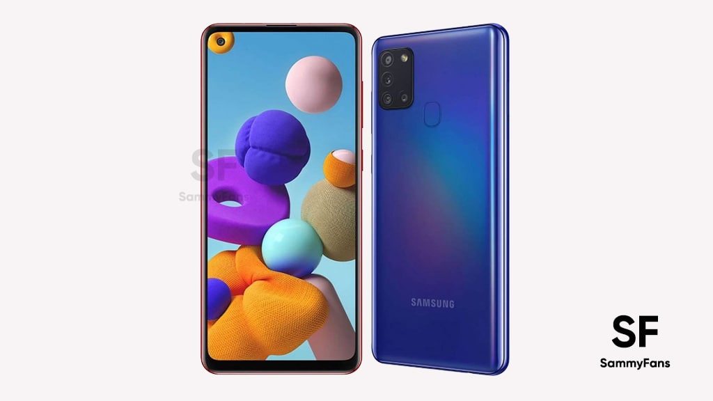Samsung A21 October 2022 update