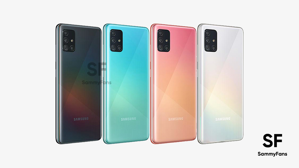 Samsung A51 October 2022 update