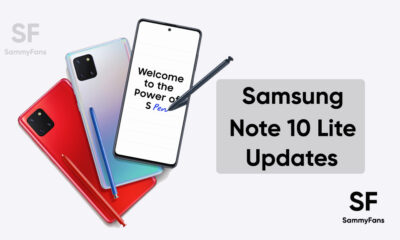 Samsung Galaxy Note 10 Lite Updates