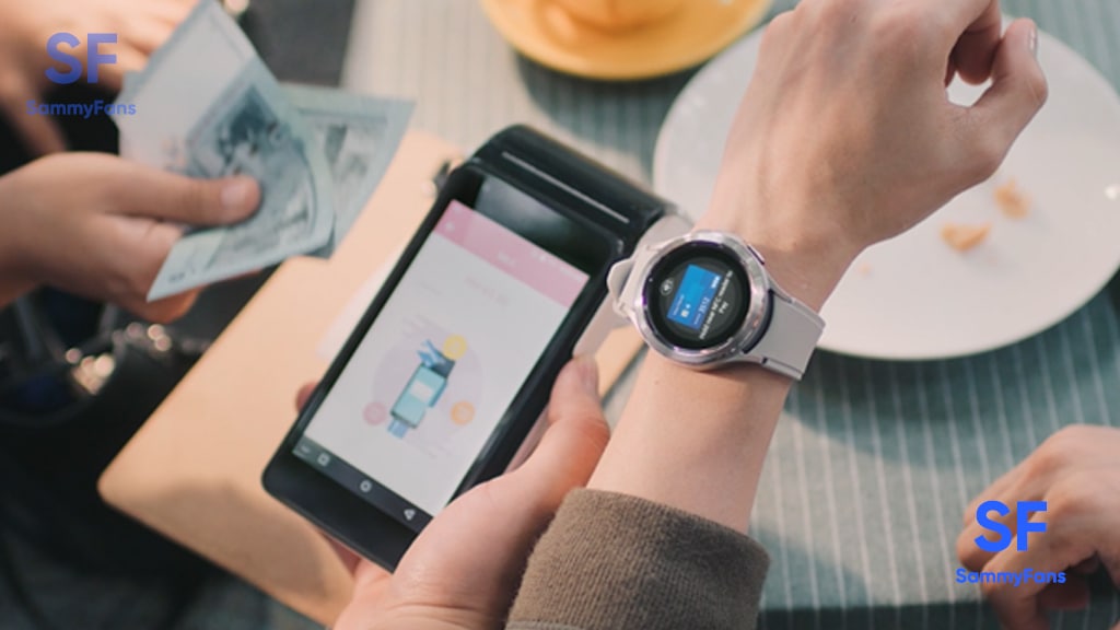 Samsung Pay on Galaxy Watch 4