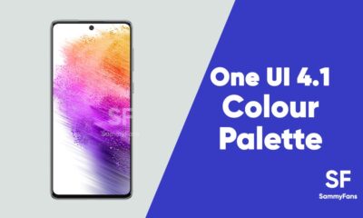 One UI 4.1 Colour Palette