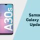 Samsung Galaxy A30s update