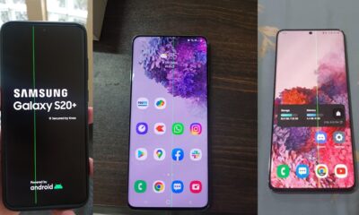 Samsung Galaxy S20 Green Pink Line issue