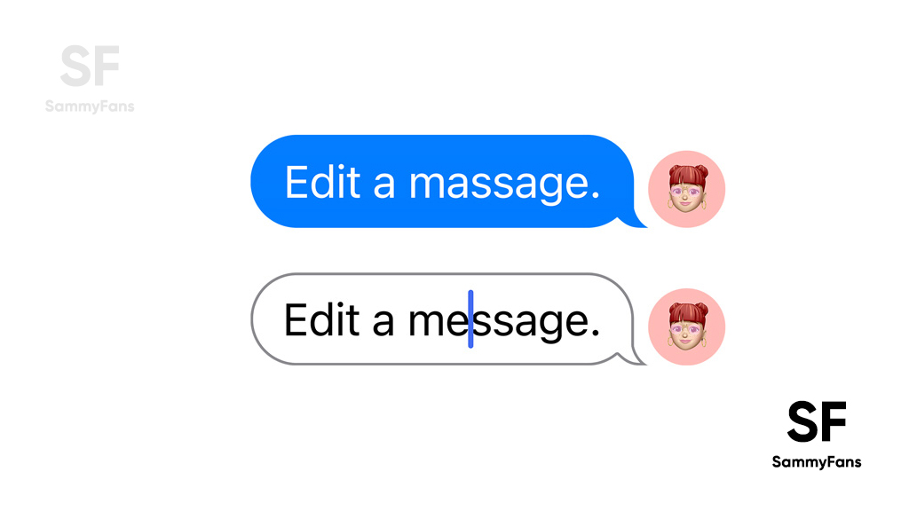 Samsung Edit Text Message
