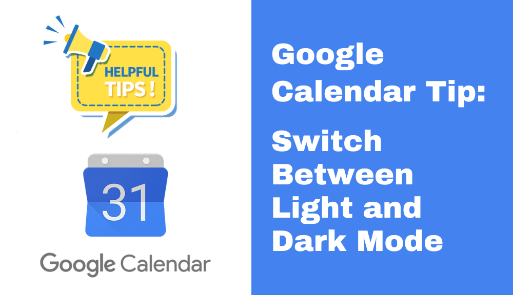 Google Calendar How to switch between Light and Dark Mode Sammy Fans