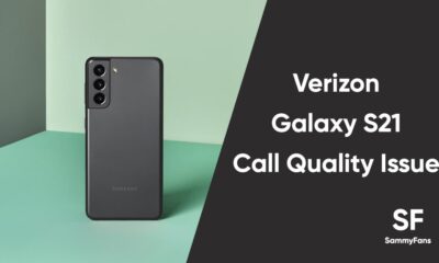 Verizon Samsung Galaxy S21 call quality issues