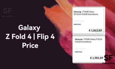 Samsung Galaxy Z Fold 4 Flip 4 Price