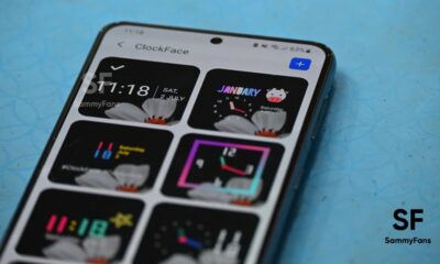 Samsung Clockface September 2023 update