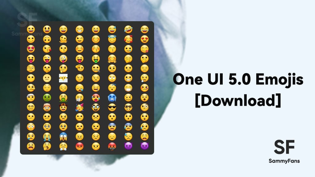 Download Samsung One UI 5.0 emojis