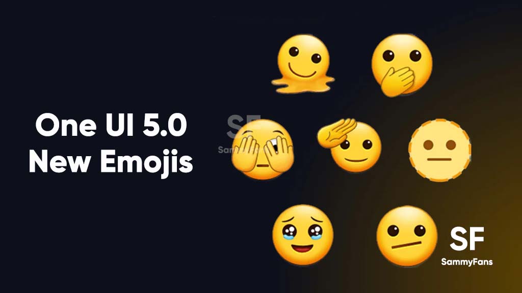 Samsung One UI 5.0 new emojis