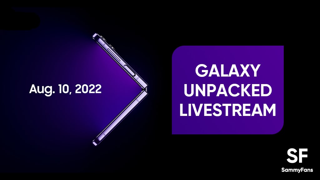 Samsung Galaxy Unpacked Livestream