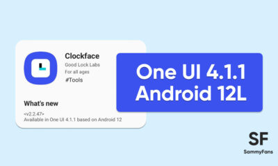 Samsung Clockface One UI 4.1.1