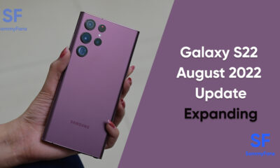 Samsung Galaxy S22 August 2022 update expanding