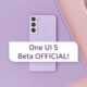 Samsung One UI 5.0 beta update