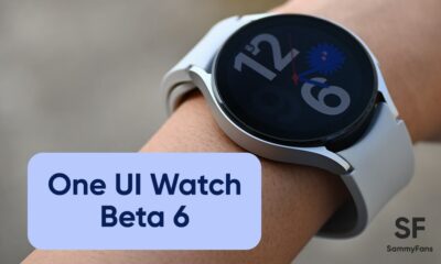 Samsung One UI Watch 4.5 Beta 6
