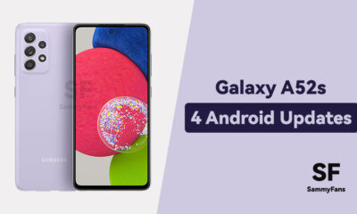 Galaxy A52s 4 Android updates