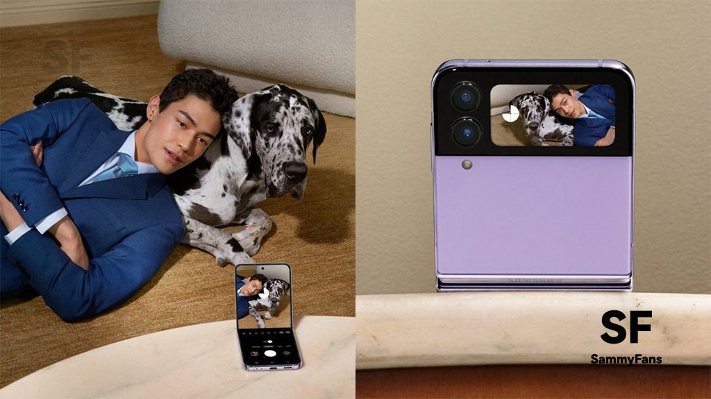 Galaxy Z Flip 4 camera
