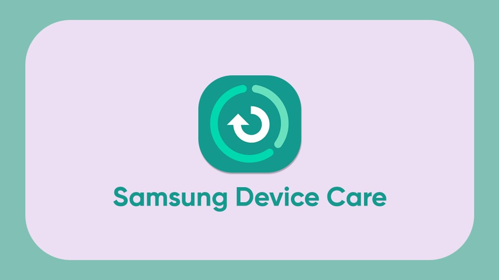 Samsung Device Care new update