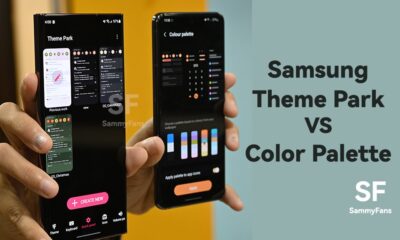 Samsung Theme Park Color Palette