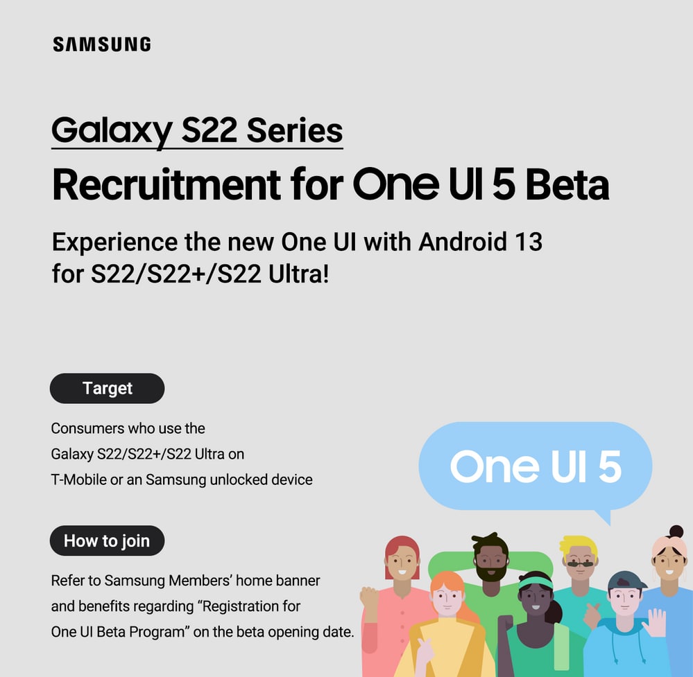 One UI 5 Beta T-Mobile US