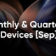 Samsung Monthly Quarterly Devices September 2022