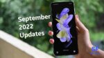 Samsung September 2022 Update