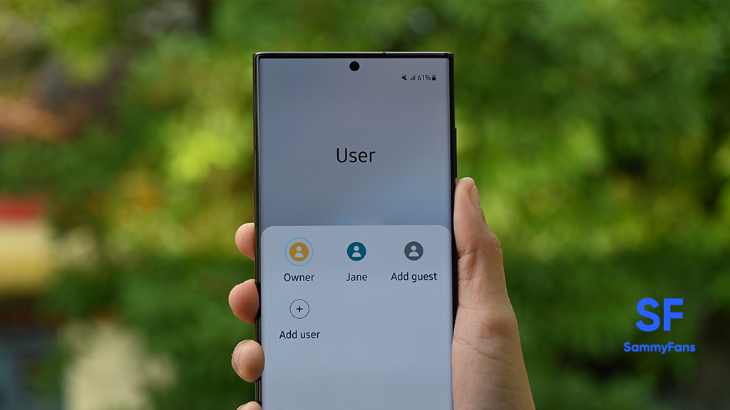Samsung One UI 5.1 Multi User
