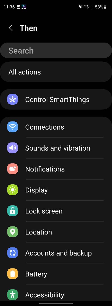 Samsung Fold 3 One UI 5.0 Modes and Routines