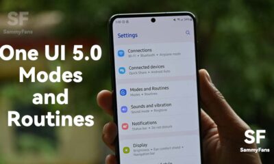 Samsung S21 One UI 5.0 Modes and Routines