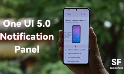 Samsung S21 One UI 5.0 Notification Panel